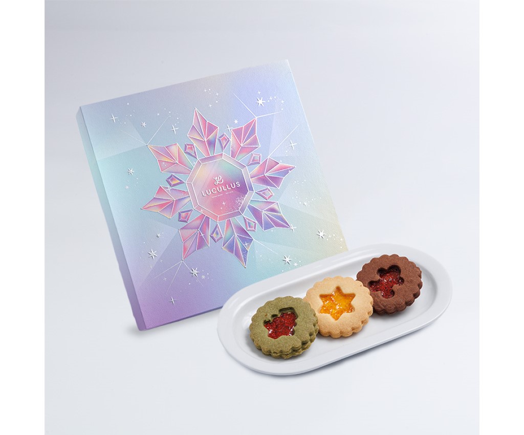 晶瑩冰雪果醬曲奇禮盒(12件裝)